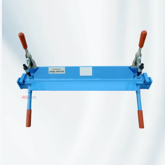Mini Folding Machine: A Compact Solution for Manual Metal Plate Folding - Models W1.2X610 and W1.2X1000
