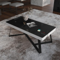  Marble dining desk Smart Coffee Side Table with USB Wireless Charger Manufactory