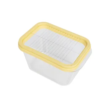 Rectangle Butter Cutting Slicer Block Wire Container: Convenient Kitchen Tools for Efficient Cooking
