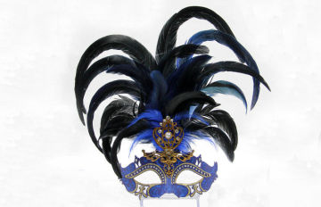 Colombina Metal Carnival Venetian Masks , Eye Masks Fancy Dress