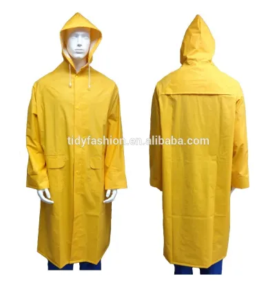 Waterproof Long Raincoat For Men