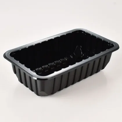 PP Tray Disposable Meat Vegetable Lunch Boxes