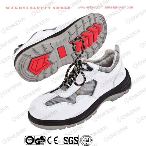 high quality microfiber makoni safety shoes,PU+rubber outsole,anti-high temperture shoes