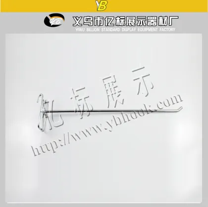 Functional retail store fixtures for gridwall display hooks