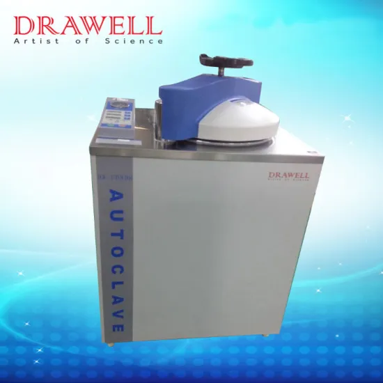 Drawell China Autoclave Steam Sterilizer 36L 50L 80L 100L Vertical Sterilizers