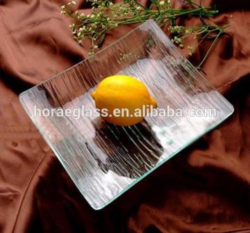 Hot selling designed customized tempered glass plate