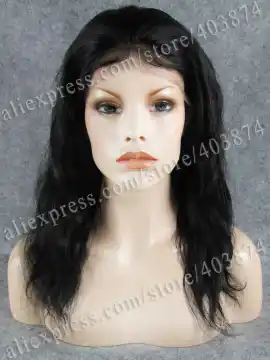Stylish Ladies Remy Human Hair Afro Kinky Lace Front Wigs