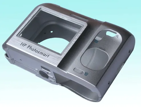 Customized CNC milling machine body, anodized aluminum camera shell frame