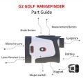 2024 New OLED Red Golf Rangefinder