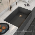 China Wholesale Modern UPC Handmade Rectangular Concrete Kitchen Sinks - Farmhouse Apron Front Step Cement Sink