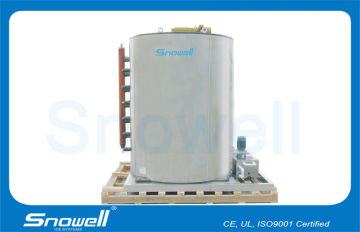 8tpd 2.2mm Thickness Flake Ice Evaporator For Concrete Cooling , Sus304 / Carbon Steel