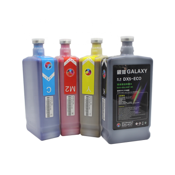 Ocbestjet 1000 ml eco-oplosmiddel inkt: 4 kleuren voor Mimaki en Galaxy DX4/5 printers