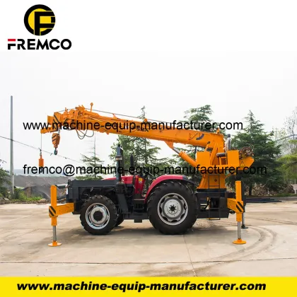 3 Ton Telescopic Boom Tractor Crane