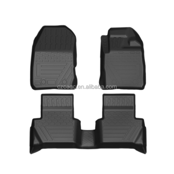 Right Hand Drive Custom TPE Rubber Mat Floor Mats for Ford Ecosport 2018-2019