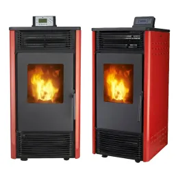 Independiente 10kw Industrial Pellet Stove with Separate Installation Case and Pellet Chimney from China