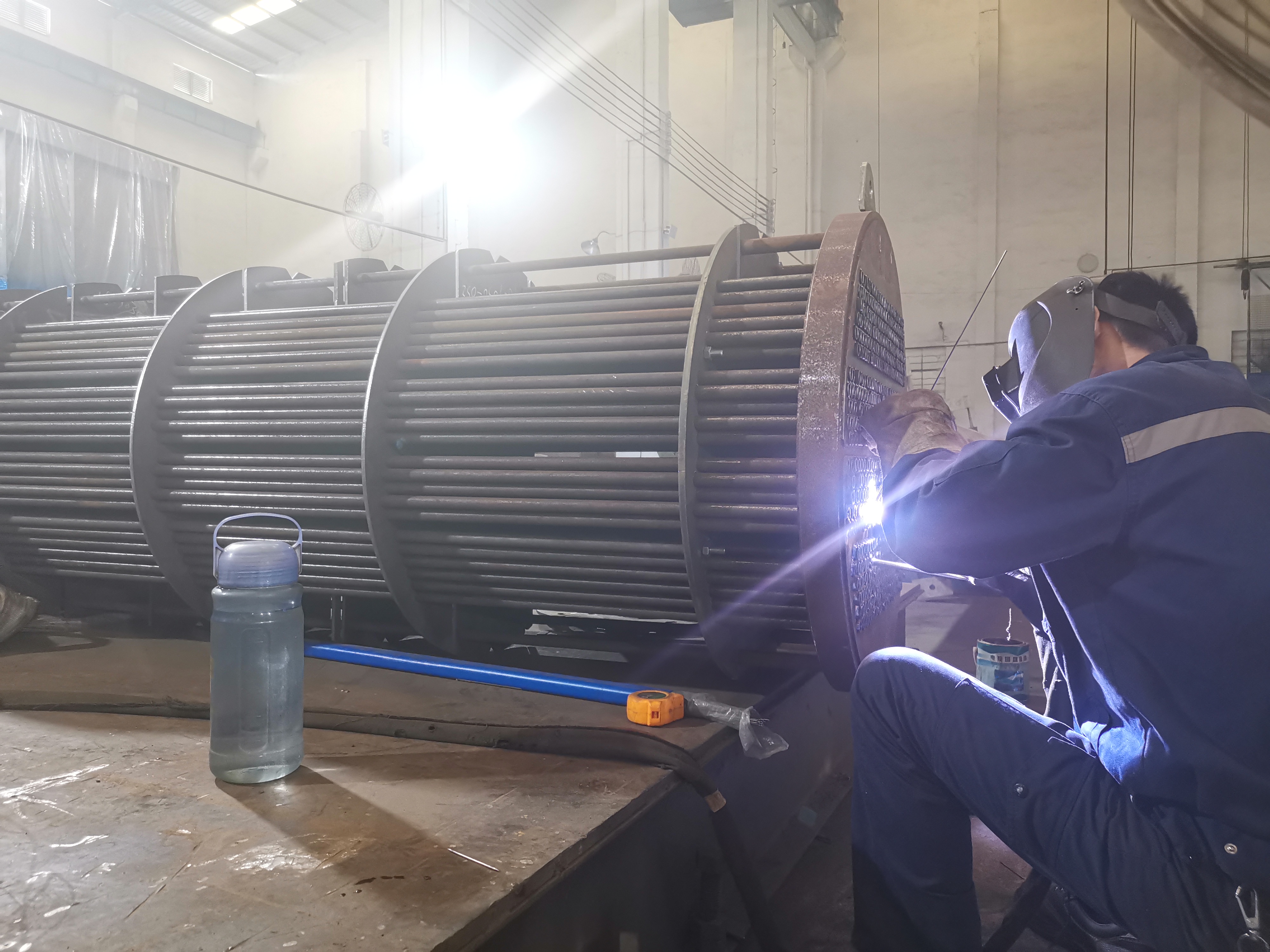 HEAT EXCHANGER WELDING