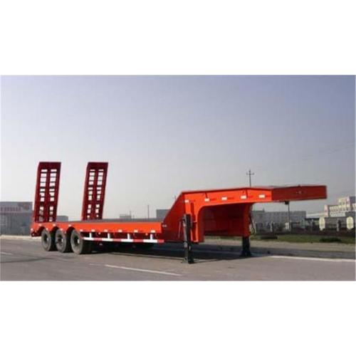 3 Axles 60 tons low bed Semi-trailer