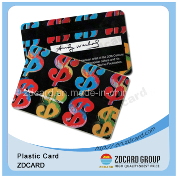 Offset Printing Plastic PVC Transparent Name Business Card