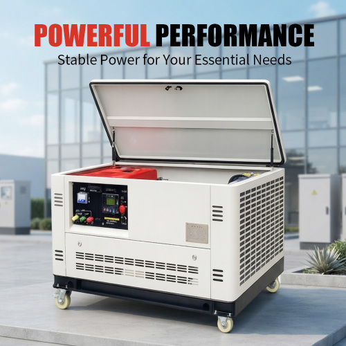 Generador de gasolina AVR silencioso de 25 kW