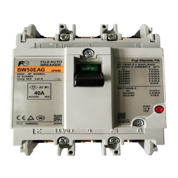 Hot Sale: New Original 32 Amp Fuji BW50EAG-3P 40A Circuit Breaker with Plastic Shell
