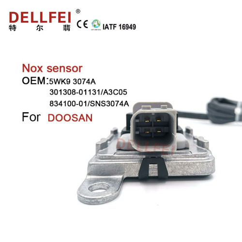 Piezas del motor Doosan Sensor de oxígeno de nitrógeno 5WK9 3074A