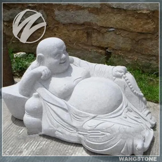 Hand carving lying buddha statues