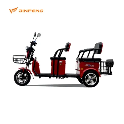 Electric Passenger Tricycle Cargo Trike with 3 Seats