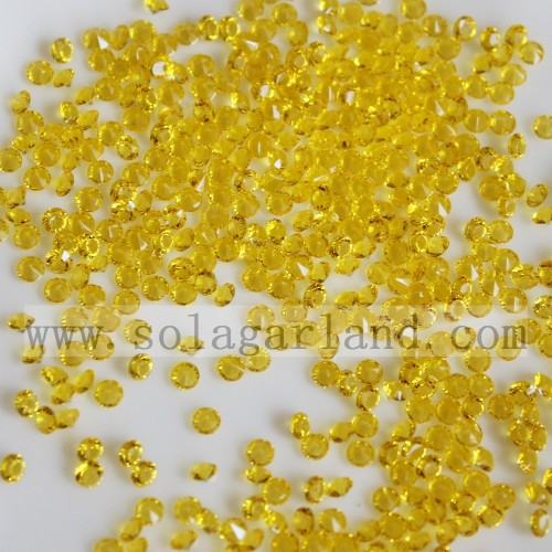 Wedding Table Confetti Resin Crystal Diamond Beads 3MM