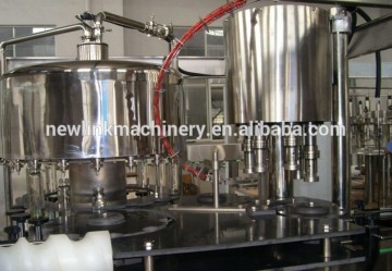 3 screw cap glass bottle capping machine ,crown cap ,glass bottle hot filling equipment