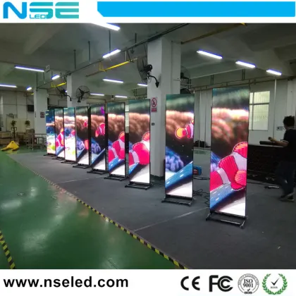 Shopping Mall Airport Advertising Digital LED Poster for Ads