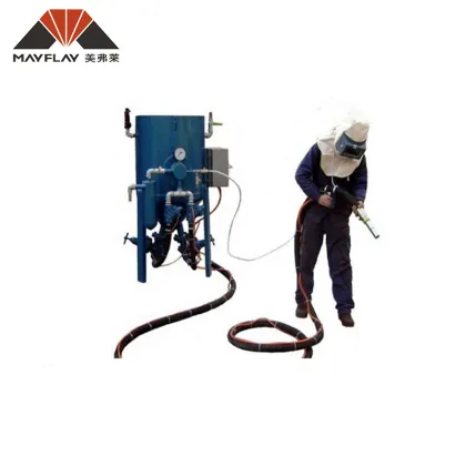 Mayflay industrial portable sand blasting pot