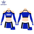 Dandy Custom Dance Team Rhinestone Cheer Costumes Cheerleading Uniform Cheer Outfits