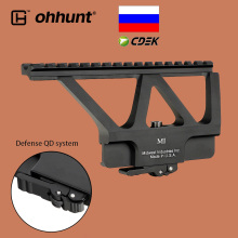 ohhunt Tactical Elite Defense Quick Detach System QD Scope Mount Weaver Picatinny AK74 AK47 Side Rail Base Hunting Riflescope