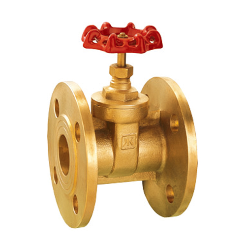 J1008 brass flanged gate valve