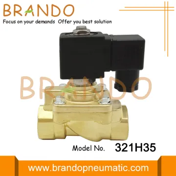 321H35 Parker Type Pneumatic Solenoid Valve 2 Way 24VDC 40 Bar