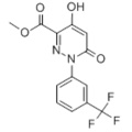 metyl-6-hydroxi-4-oxo-l- [3- (trifluormetyl) fenyl] pyridazin-3-karboxylat CAS 121582-55-6