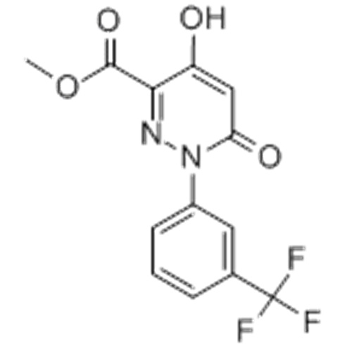 6-hydroksy-4-okso-1- [3- (trifluorometylo) fenylo] pirydazyno-3-karboksylan metylu CAS 121582-55-6