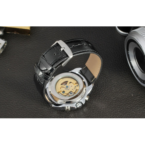 odm chronograph men watch skeleton design