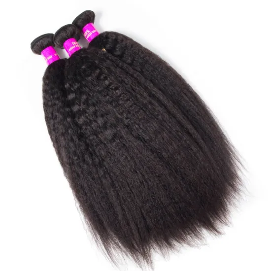 Celie 10A Grade Hair Vendors Remy Human Hair Extensions Kinky Straight Cuticle Aligned Virgin Human Brazilian Hair Weave Bundles