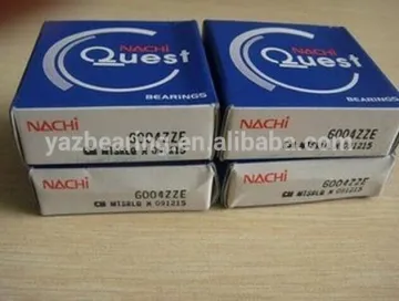 6004 ZZE Nachi ball bearings