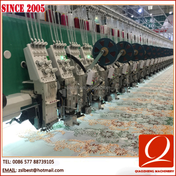 CE Qualified Computerized Mixed Coiling + Sequin + Cording + Flat Embroidery Machine Manufacturer