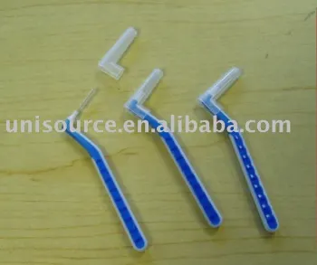L shape Interdental brush