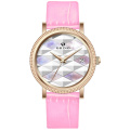 Sangle en cuir imperméable Quartz Woard Watch Custom