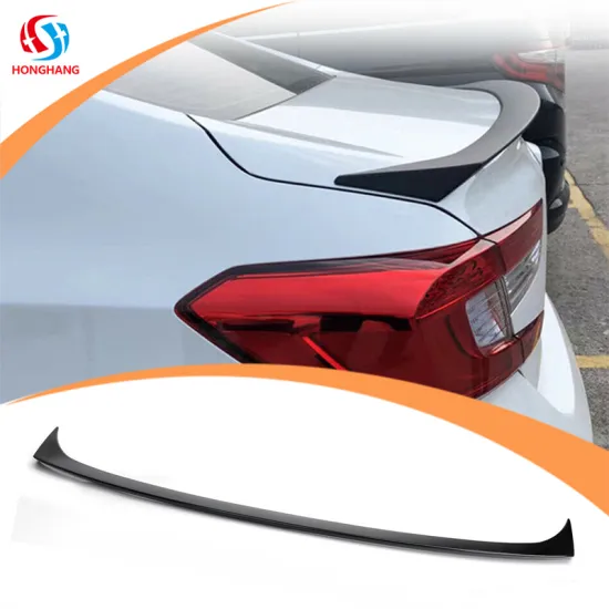 Honghang Manufacture Black Glossy Rear Wing Spoiler for Honda Accord 2018-2020