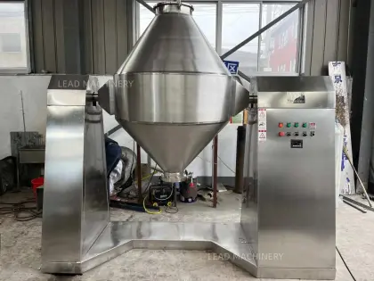 GMP standard pharmaceutical power double cone blender mixer