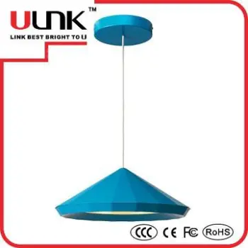 Zhongshan Ulink lighting YLF011 newest led blue pendant light