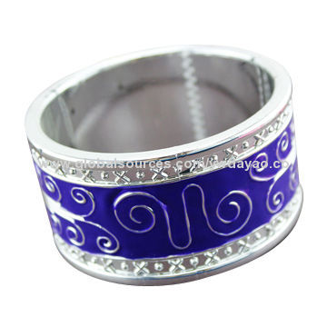 European Style Fashionable Jewelry, Enameled Bangles