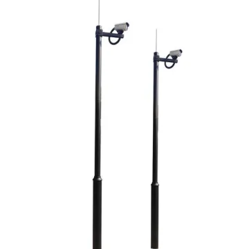 Galvanized Steel Pole Mounted Security CCTV Camera for Surveillance