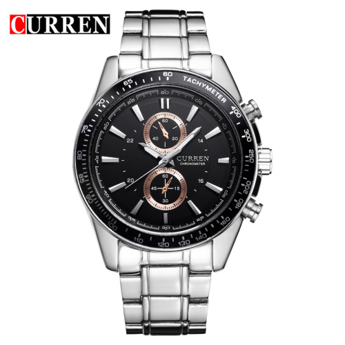 Stainless Steel Band Luxury Quartz Men Watches