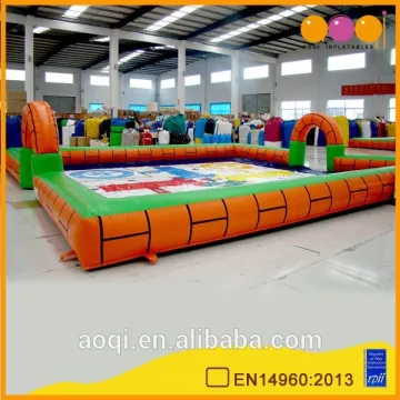 2017 children playground fence roller balls inflatable fence for sale